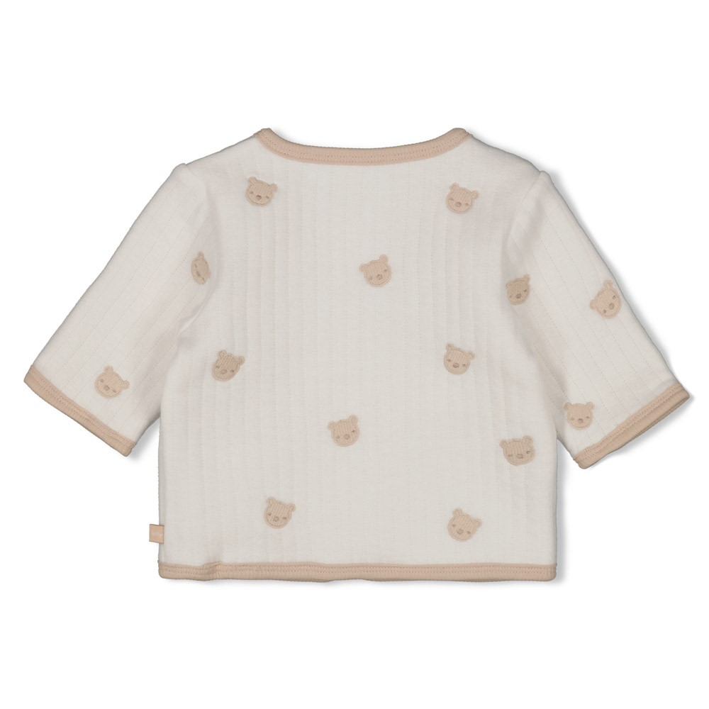 Feetje | Vest Uni Honey Bear Off White
