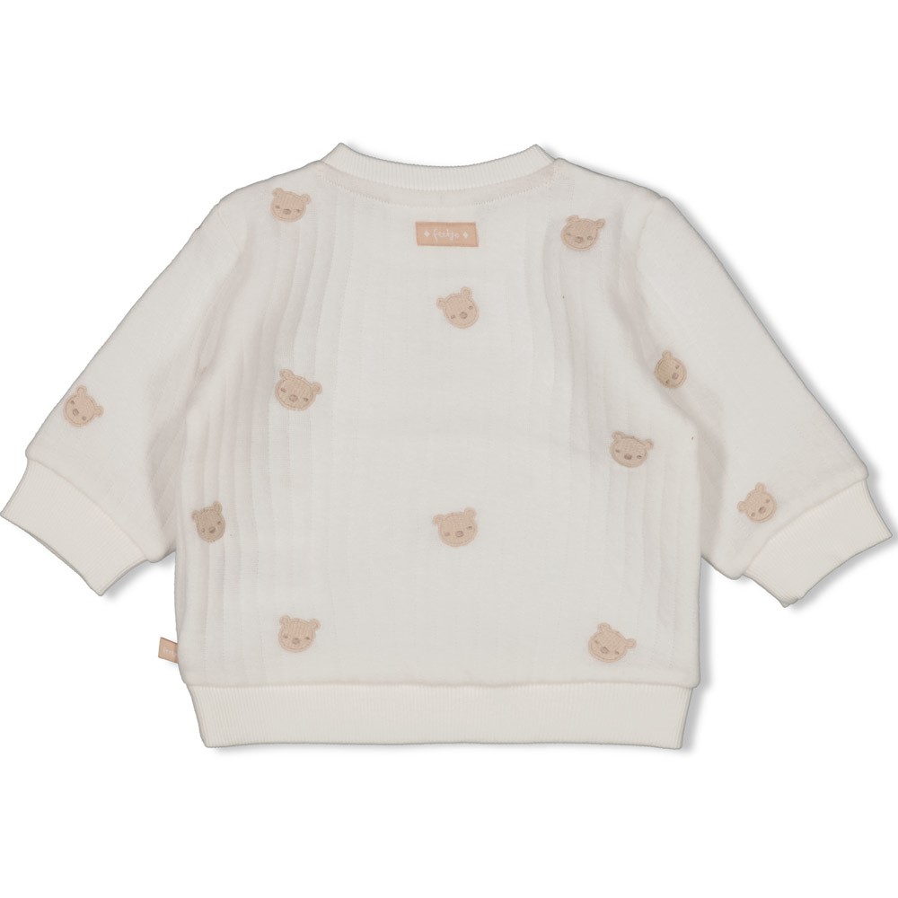 Feetje | Sweater Uni Honey Bear Off White