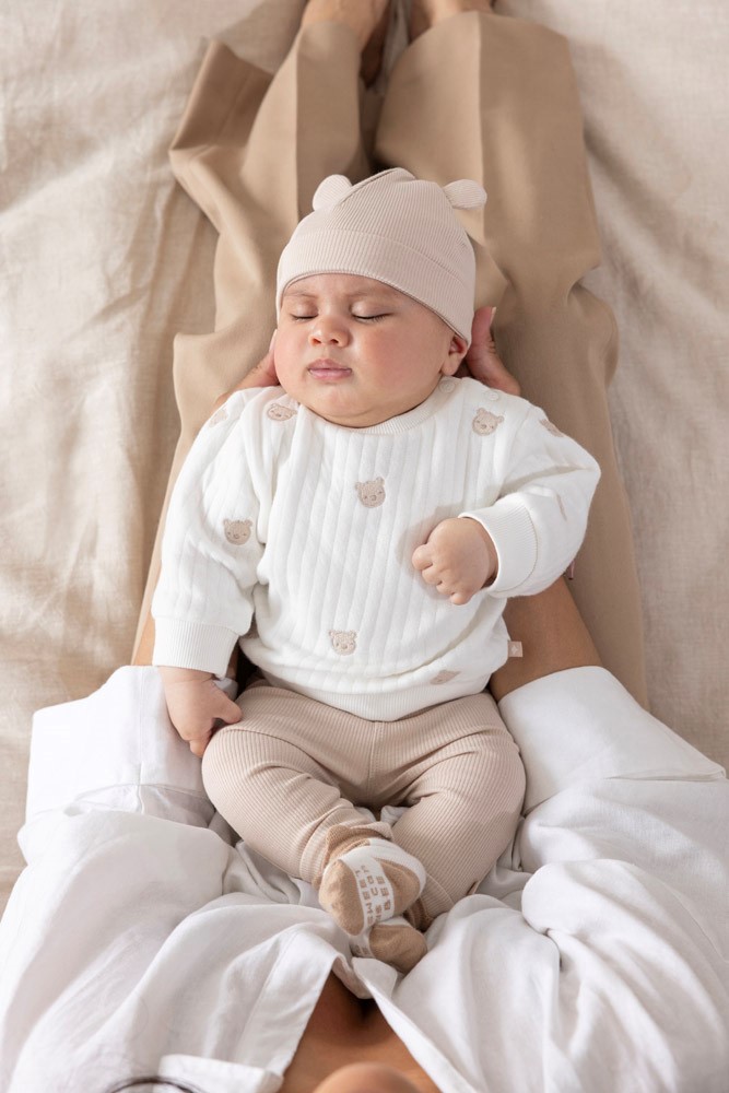 Feetje | Broek Uni Honey Bear Sand