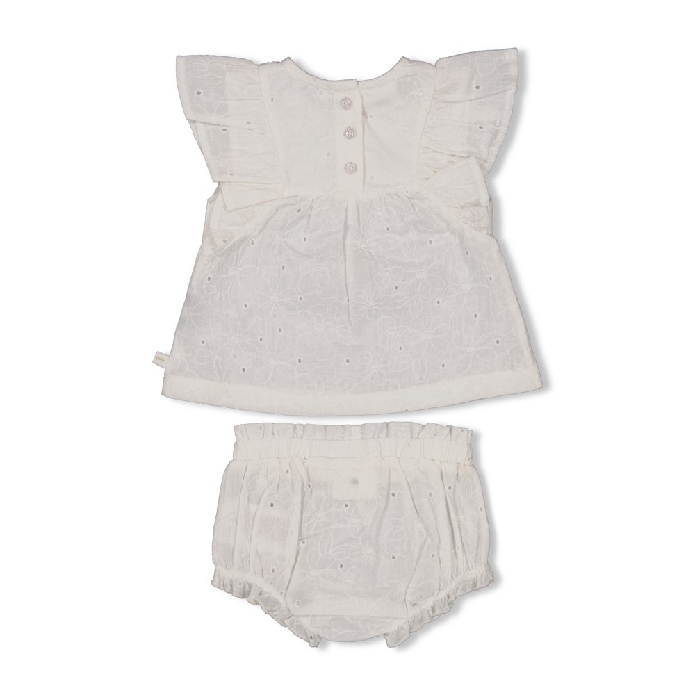 Feetje | Outfit Girls Summer Woven White 2-delig