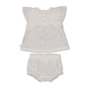 Feetje | Outfit Girls Summer Woven White 2-delig
