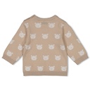 Feetje | Sweater Uni The Knits Sand Melange