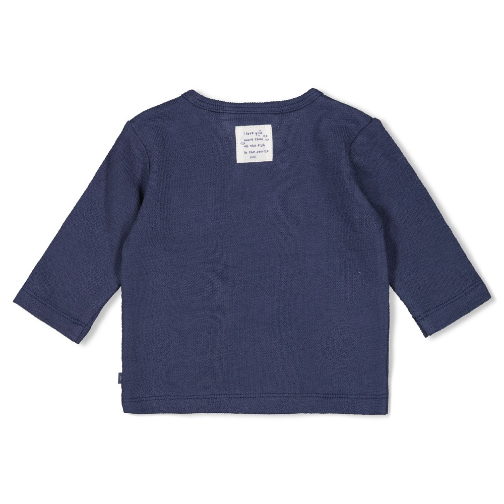 Feetje | T-shirt Boys Blue Ocean Longsleeve Indigo