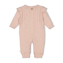 Feetje | Kruippak Girls Delicate Flower Light Pink