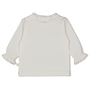 Feetje | T-shirt Girls Delicate Flower Off White