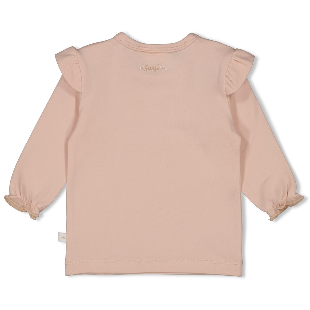 Feetje | T-shirt Girls Delicate Flower Longsleeve Light Pink