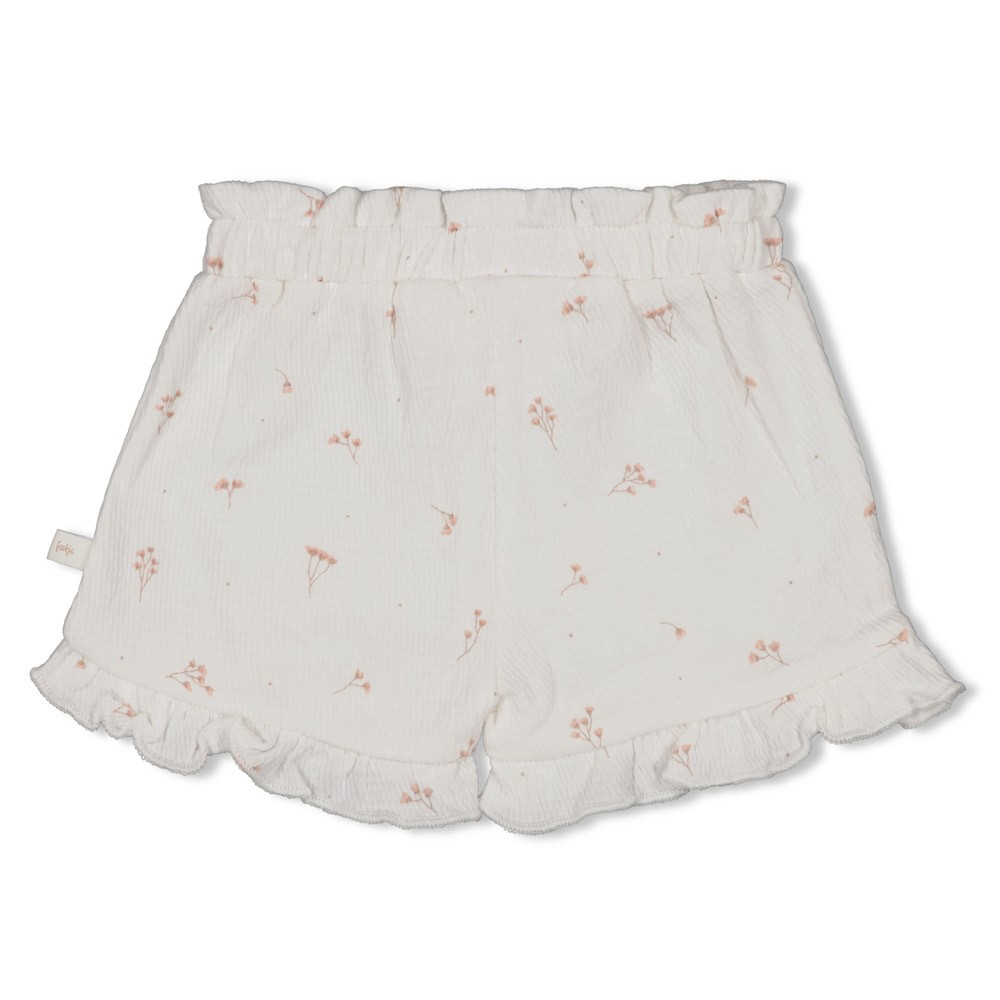 Feetje | Short Girls Delicate Flower Off White