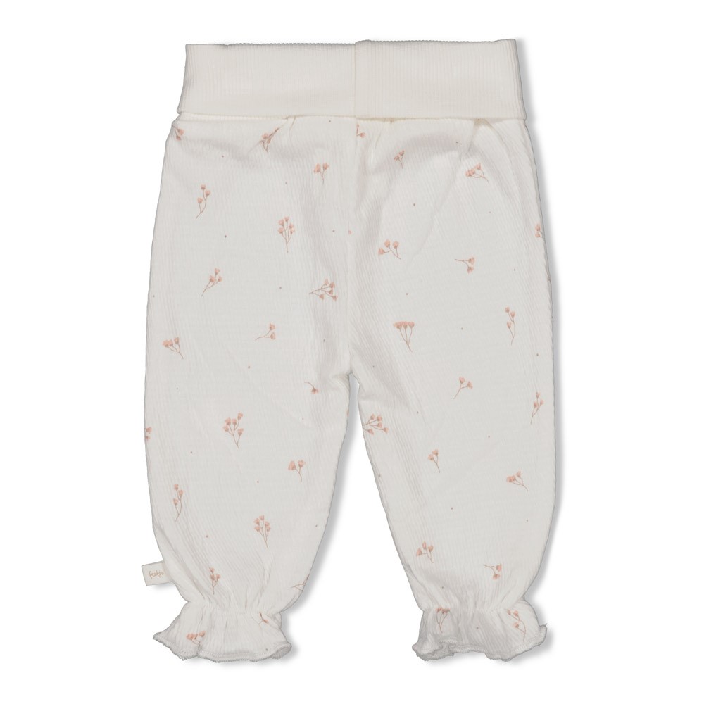 Feetje | Broek Girls Delicate Flower Off White