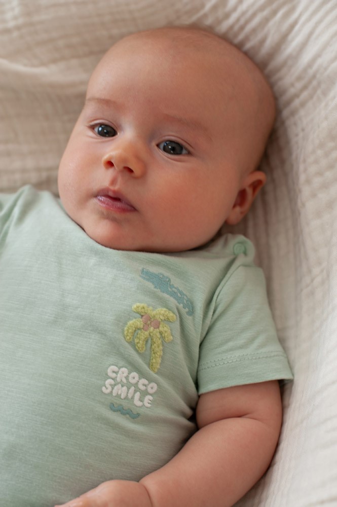 Feetje | T-shirt Boys You Croc My World Mint