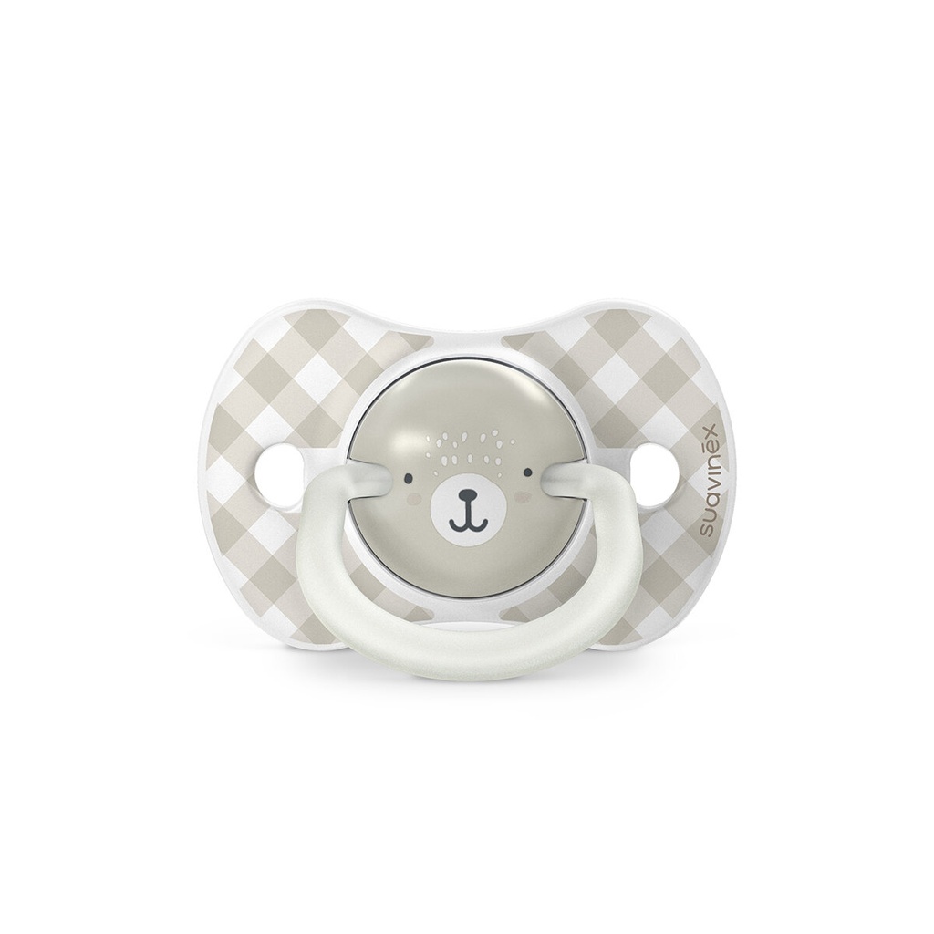 Suavinex | Fopspeen Wild & Free Siliconen SXPRO Grijs 0-6M