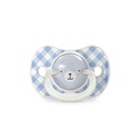 Suavinex | Fopspeen Night & Day Wild & Free Siliconen SXPRO Blauw 0-6M 2-pack