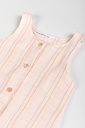 Bamboom | Kruippak Girls Stripe Pink 