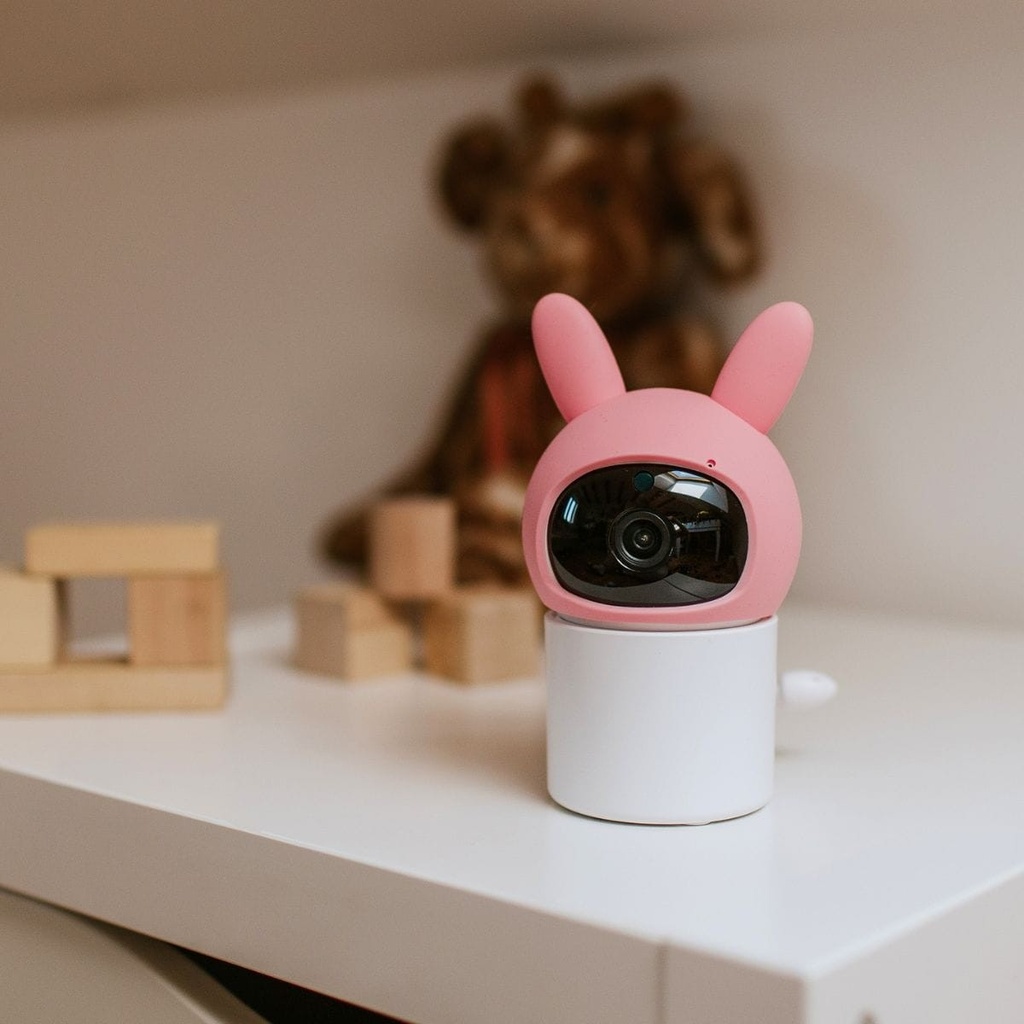 Mary’s | Camera Wifi Baby Monitor Draaibaar Pink Rabbit