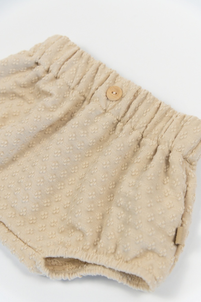 Bamboom | Outfit Girls Almond Cream 2-delig