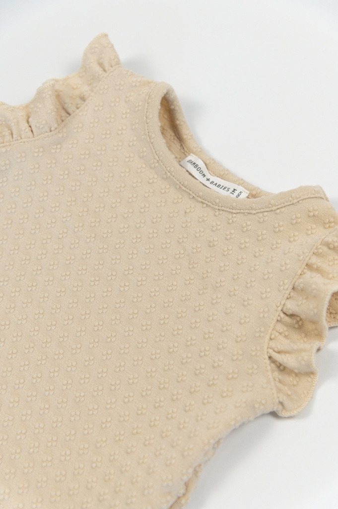 Bamboom | Outfit Girls Almond Cream 2-delig