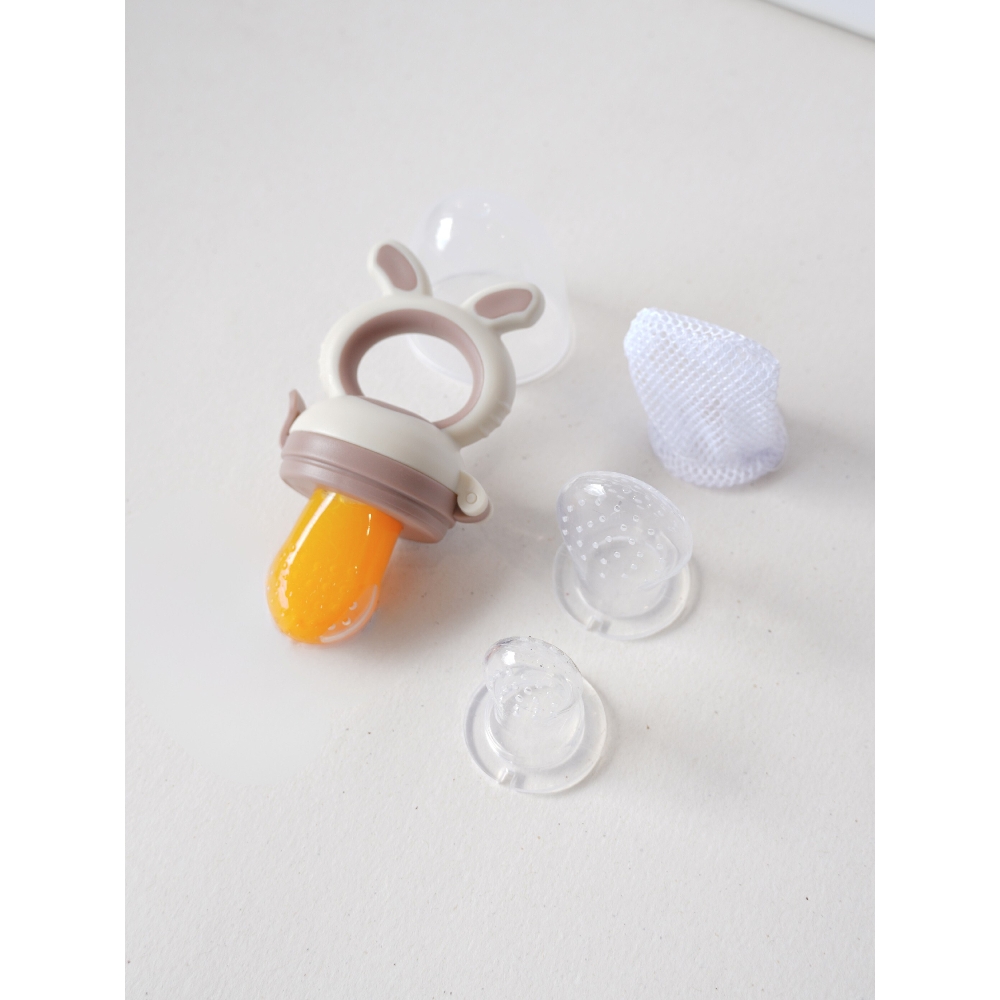 Bo Jungle | Sabbelspeen Fruit Feeder 4in1 Dune