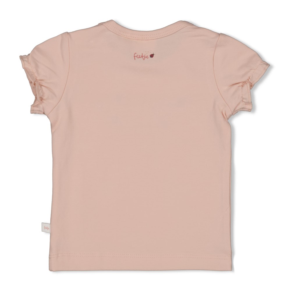 Feetje | T-shirt Girls Ladybug Light Pink