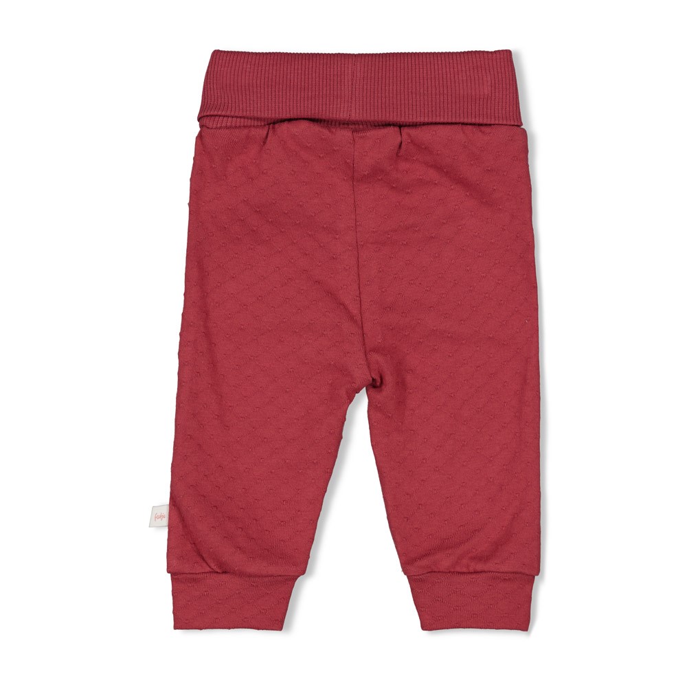 Feetje | Broek Girls Ladybug Berry