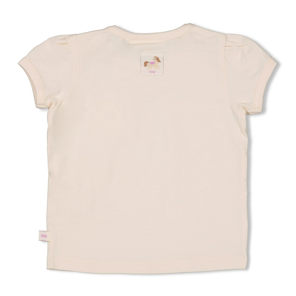 Feetje | T-shirt Girls Flower Ranch Off White