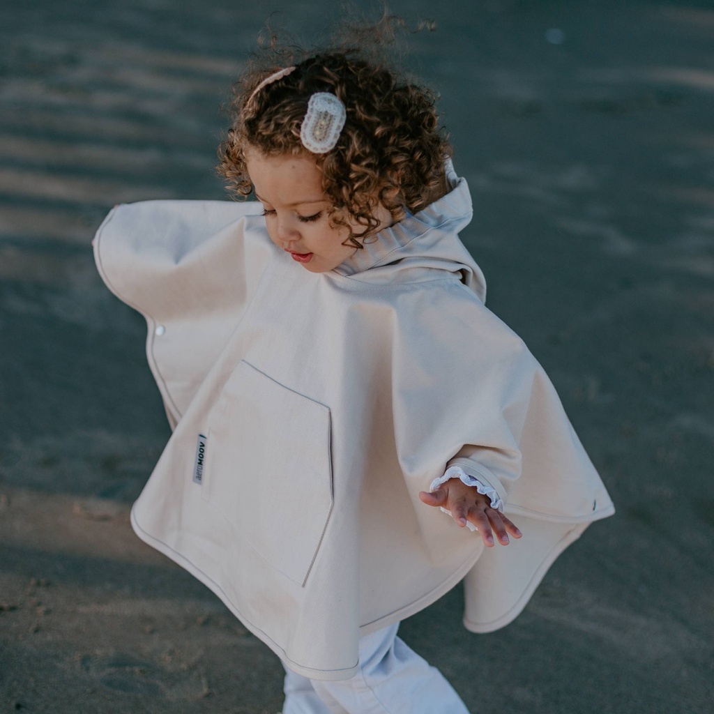Aeromoov | Poncho Rain Chevron Cream 