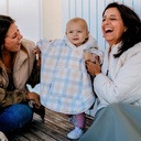 Aeromoov | Poncho Winter Checker Grey Cream