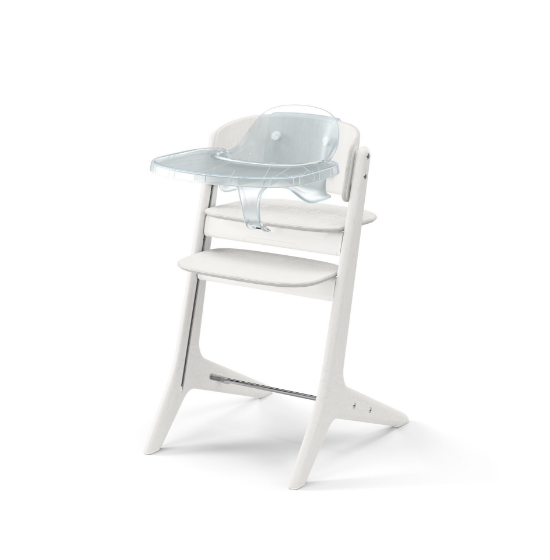 Cybex | Eetstoel Lemo Platinum 4 in 1 White Wood/White