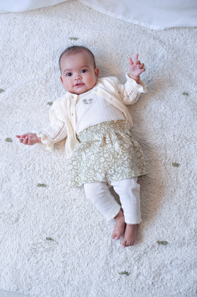 Feetje | Vest Girls Let Your Dreams Blossom Off White