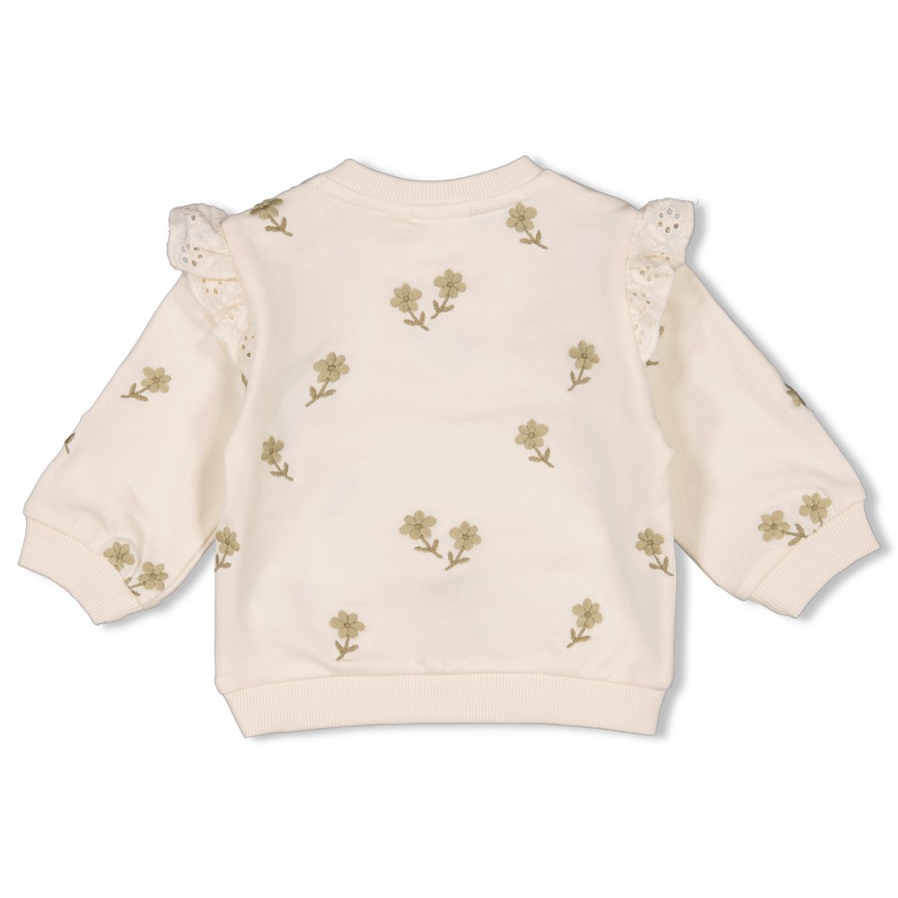 Feetje | Sweater Girls Let Your Dreams Blossom Off White