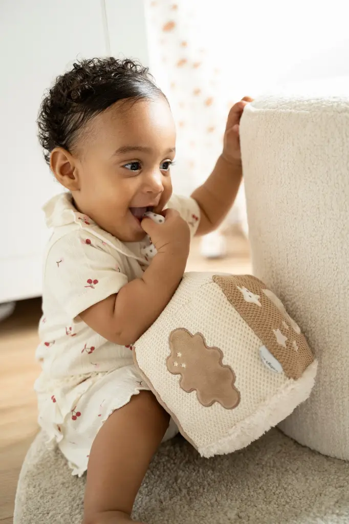 Baby's Only | Activiteitenkubus Heaven Clay/Warm Linnen