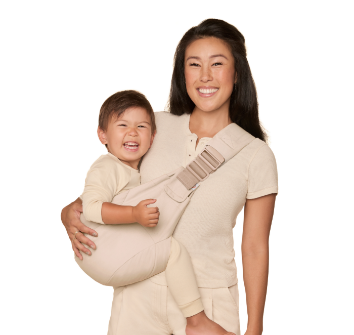 Ergobaby | Babybuidel Upsie Sling Carrier Natural Beige