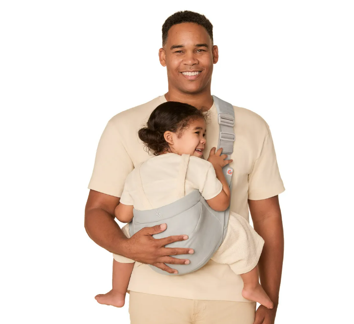 Ergobaby | Babybuidel Upsie Sling Carrier Pearl Grey