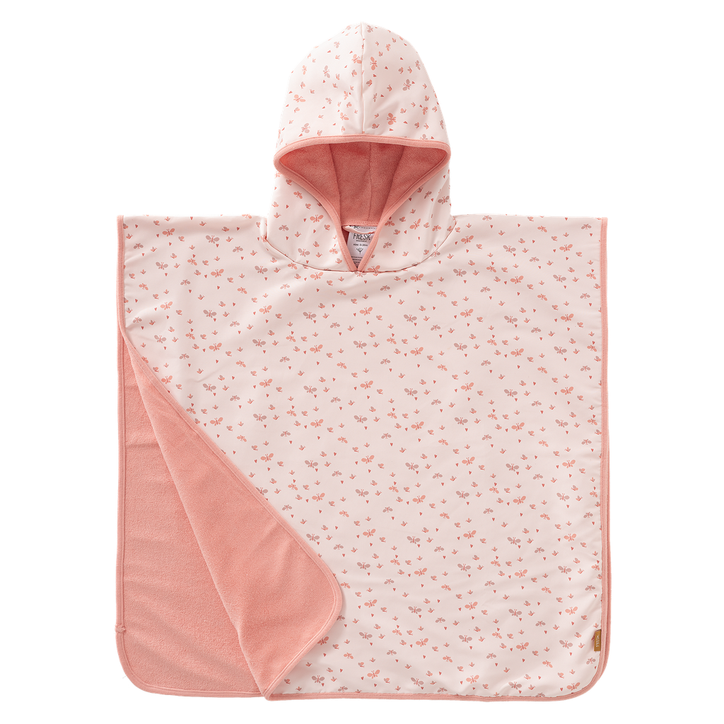 Fresk | Poncho Butterflies UV Poncho Roze