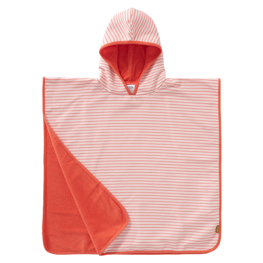 Fresk | Poncho Summer Stripes UV Poncho Oranje