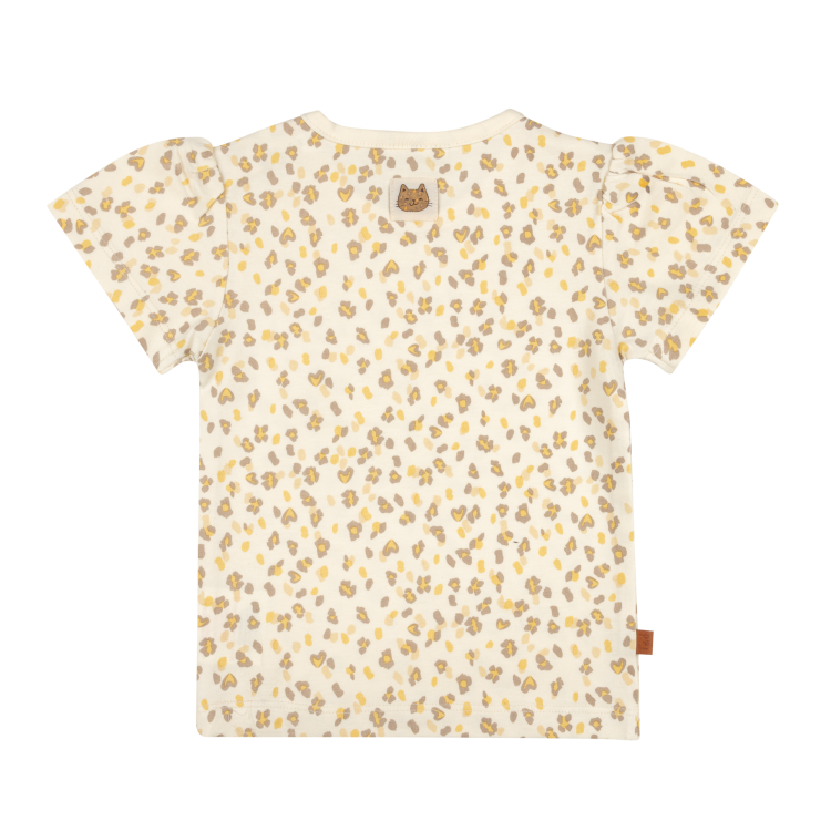 Frogs&Dogs | T-shirt Girls Leo Pearled Ivory