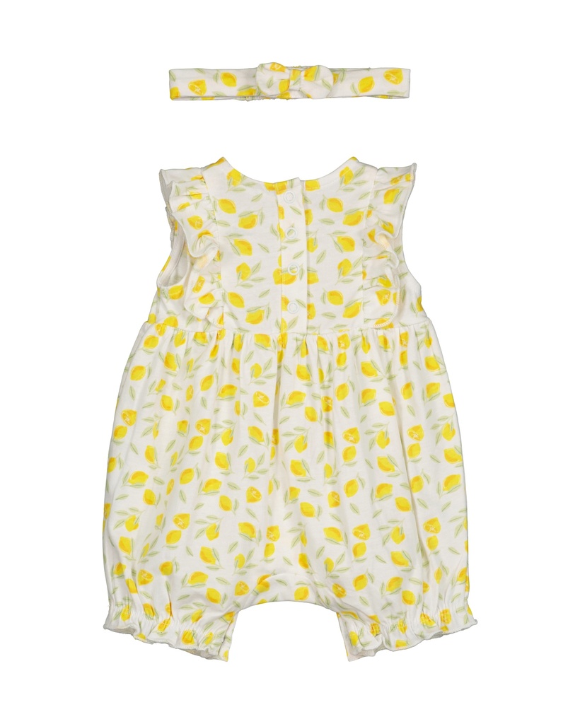 Blue Seven | Kruippak Girls met Haarband Off White