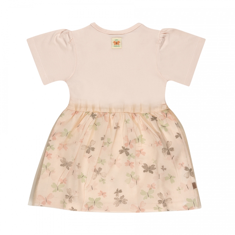 Frogs&Dogs | Jurk Girls Butterflies Rose Water 