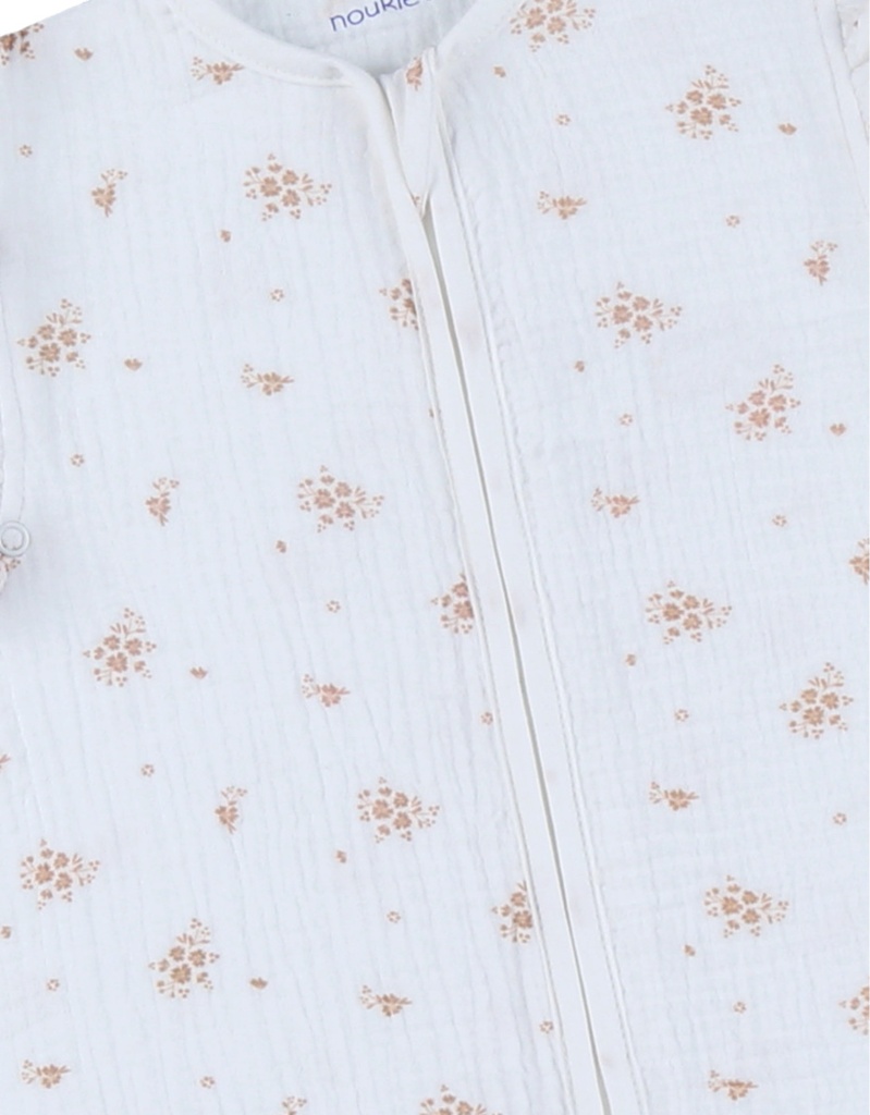 Noukies | Slaapzak Vintage Flowers Mousseline Bio 1.0TOG 70cm