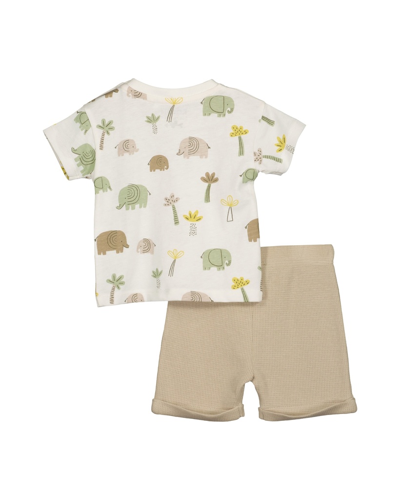 Blue Seven | Outfit Boys Off White 2-delig