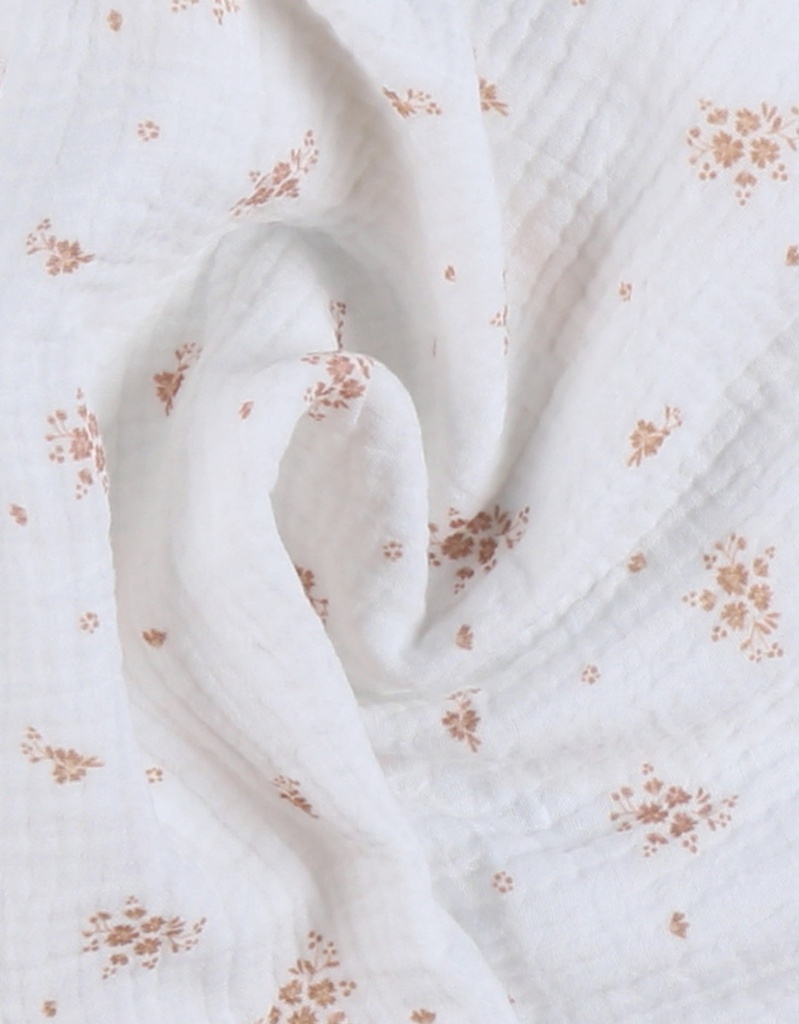 Noukies | Tetra Doek Vintage Flowers Mousseline 3-pack