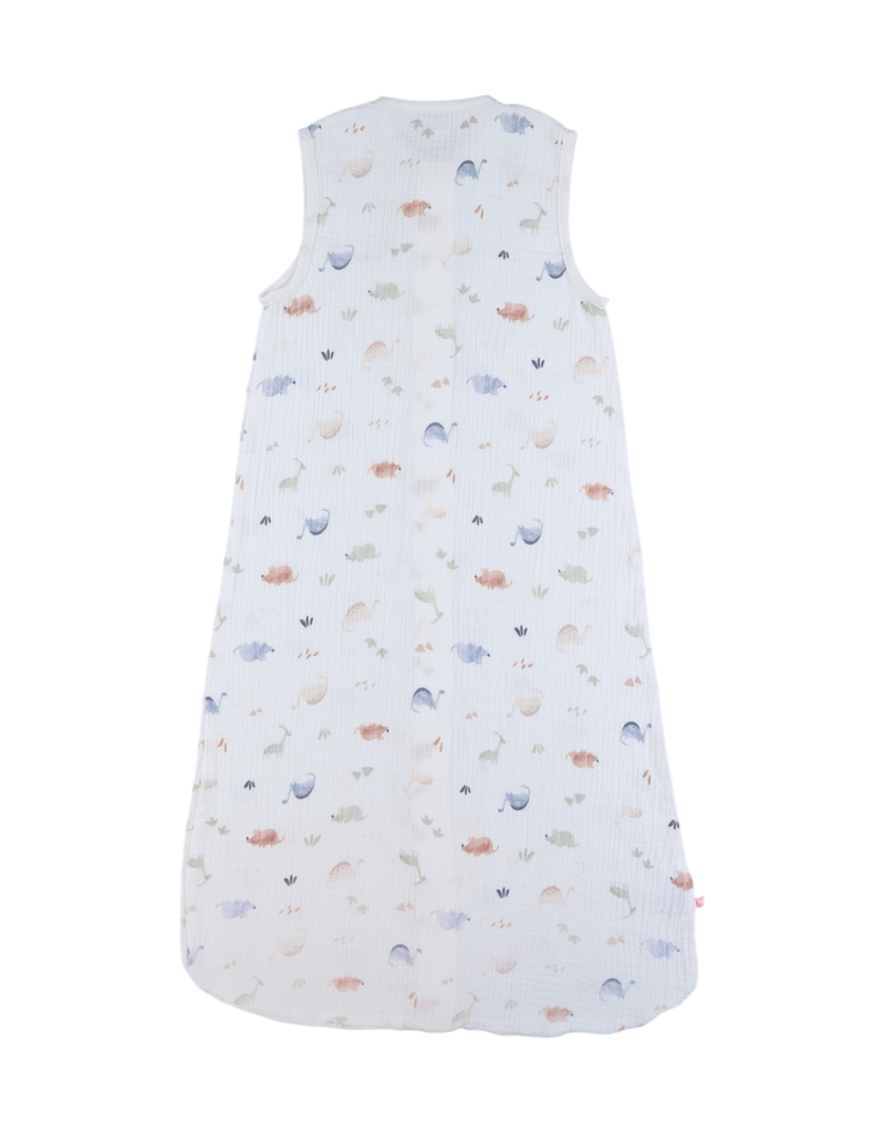 Noukies | Slaapzak Dino Mousseline Bio 1.0TOG 100cm