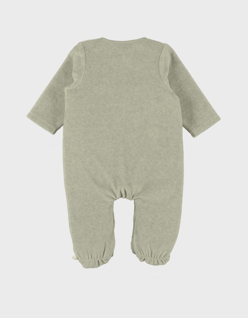 Noukies | Pyjama Orso Velours Khaki
