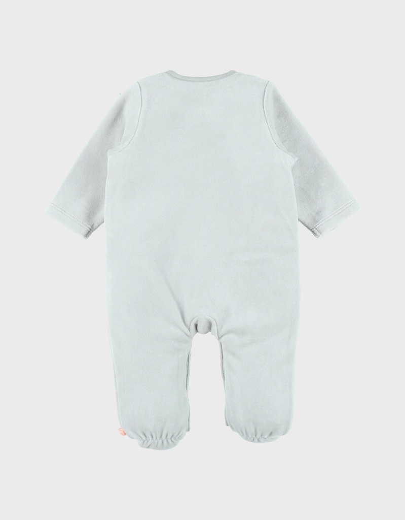 Noukies | Pyjama Country Heart Velours Groen