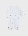 Noukies | Pyjama Fluffy Jersey Wit