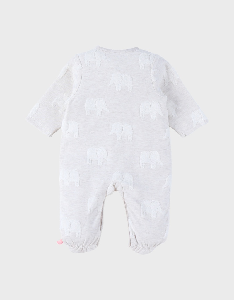 Noukies | Pyjama Wild Jungle Jersey Grijs
