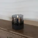 Tenderflame | Kaars Rosie 8 Keramiek Zwart 