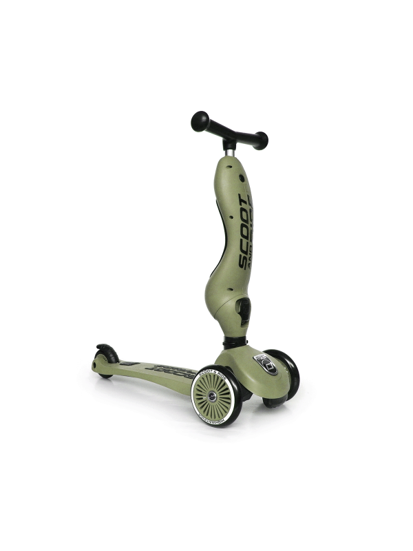 Scoot and Ride | Loopfiets Loopauto Highwaykick 1 Olive