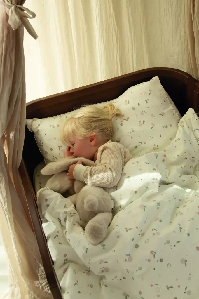 Witlof for Kids | Donsovertrek Vintage Flowers Tuck-Inn 100x135cm