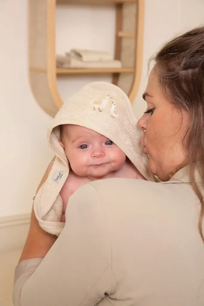 Bebe-Jou | Badcape Goose Ecru 75x85cm