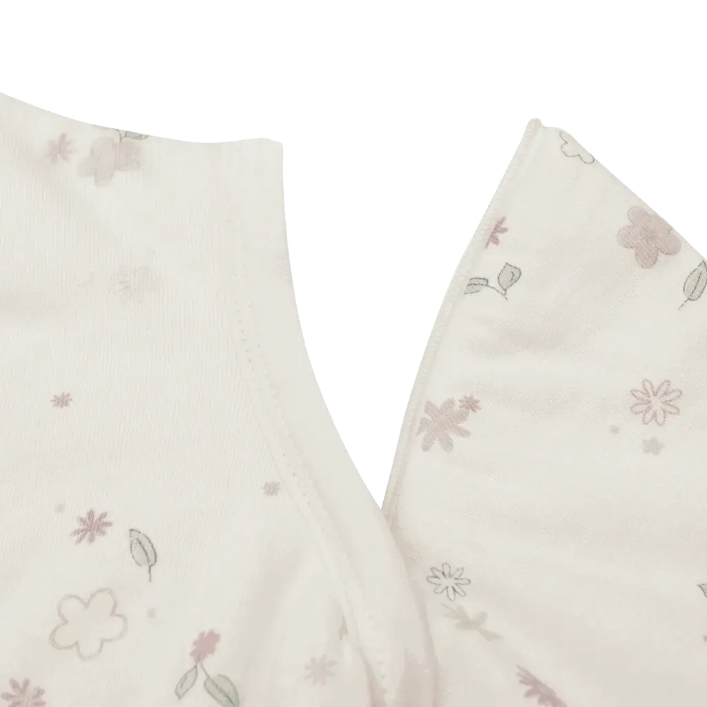 Witlof for Kids | Slaapzak Vintage Flowers Afneembare Mouwen 3.0TOG 70cm
