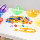 Tickit | Doorschijnende Gekleurde Vis 120 Stuks